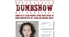 Desktop Screenshot of dumbshow.org